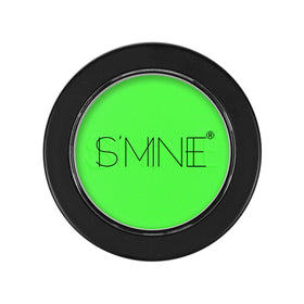IS'MINE Green Matte Eyeshadow Palette with swatches on skin