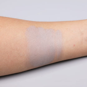 IS'MINE Matte Grey eyeshadow with brush application