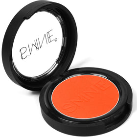 IS'MINE Orange Matte Eyeshadow applied on eyelid