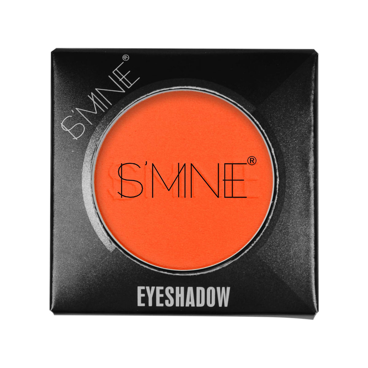 IS'MINE Orange Matte Eyeshadow Palette with swatch