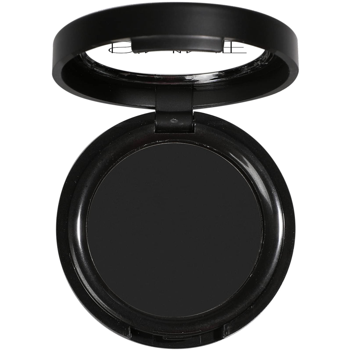 IS'MINE Single Black Matte Eyeshadow Powder Palette front view