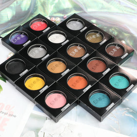 IS'MINE Single Eyeshadow Powder Palette Matte Grey on makeup table