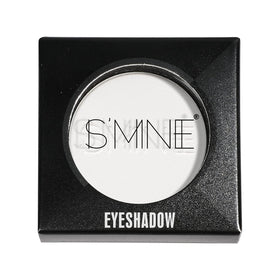IS'MINE Single White Matte Eyeshadow Powder Palette open showing white shade