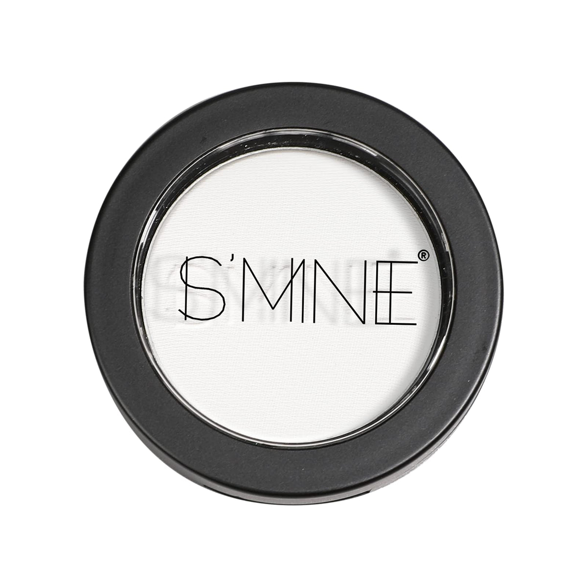 IS'MINE Single White Matte Eyeshadow Powder Palette with applicator