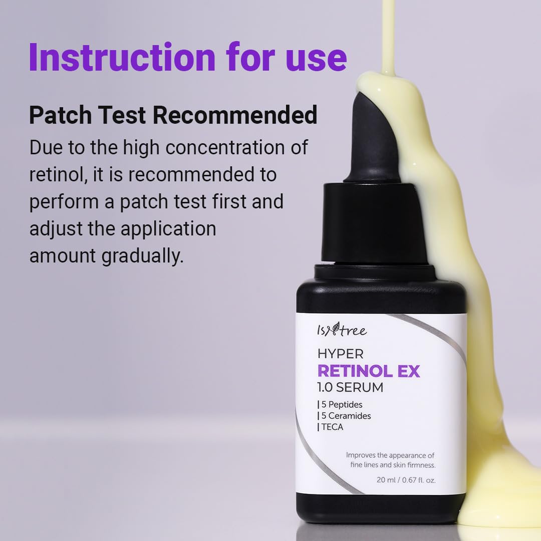 IsNtree Hyper Retinol EX 1.0 Serum 20ml bottle side view