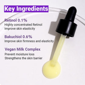 IsNtree Hyper Retinol EX 1.0 Serum 20ml with skincare routine products