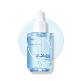 IsNtree Ultra-Low Molecular Hyaluronic Acid Serum front view with packaging