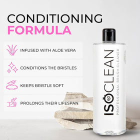 Isoclean Makeup Brush Cleaner 9 fl oz back view