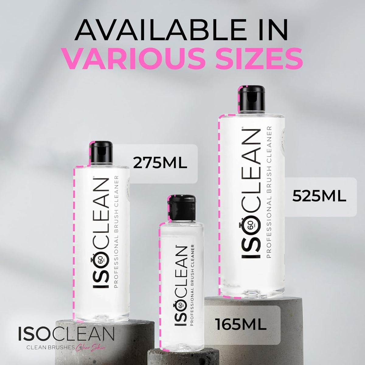 Isoclean Makeup Brush Cleaner 9 fl oz packaging