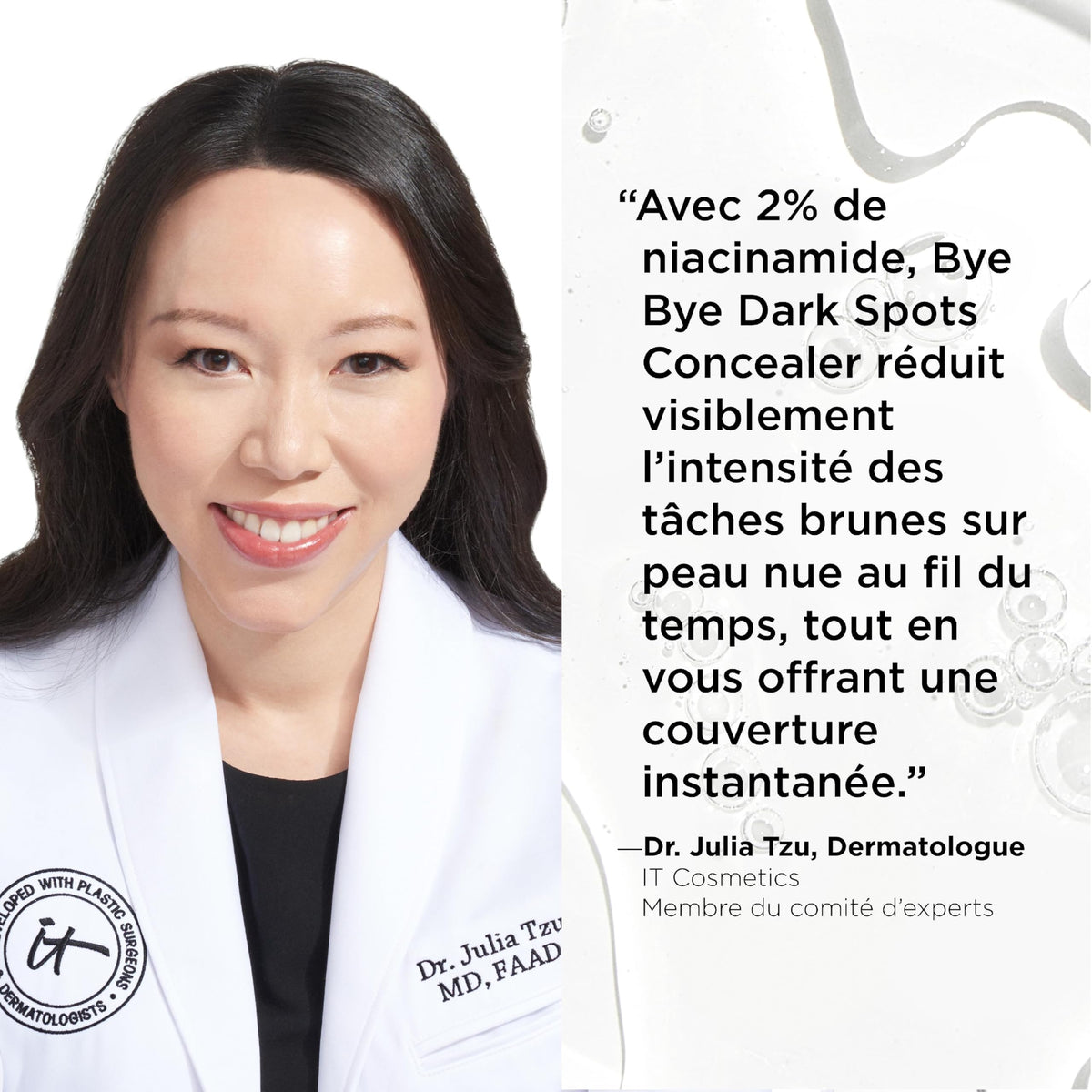 IT Cosmetics Bye Bye Dark Spots Concealer 20 Light Cool with other cosmetics