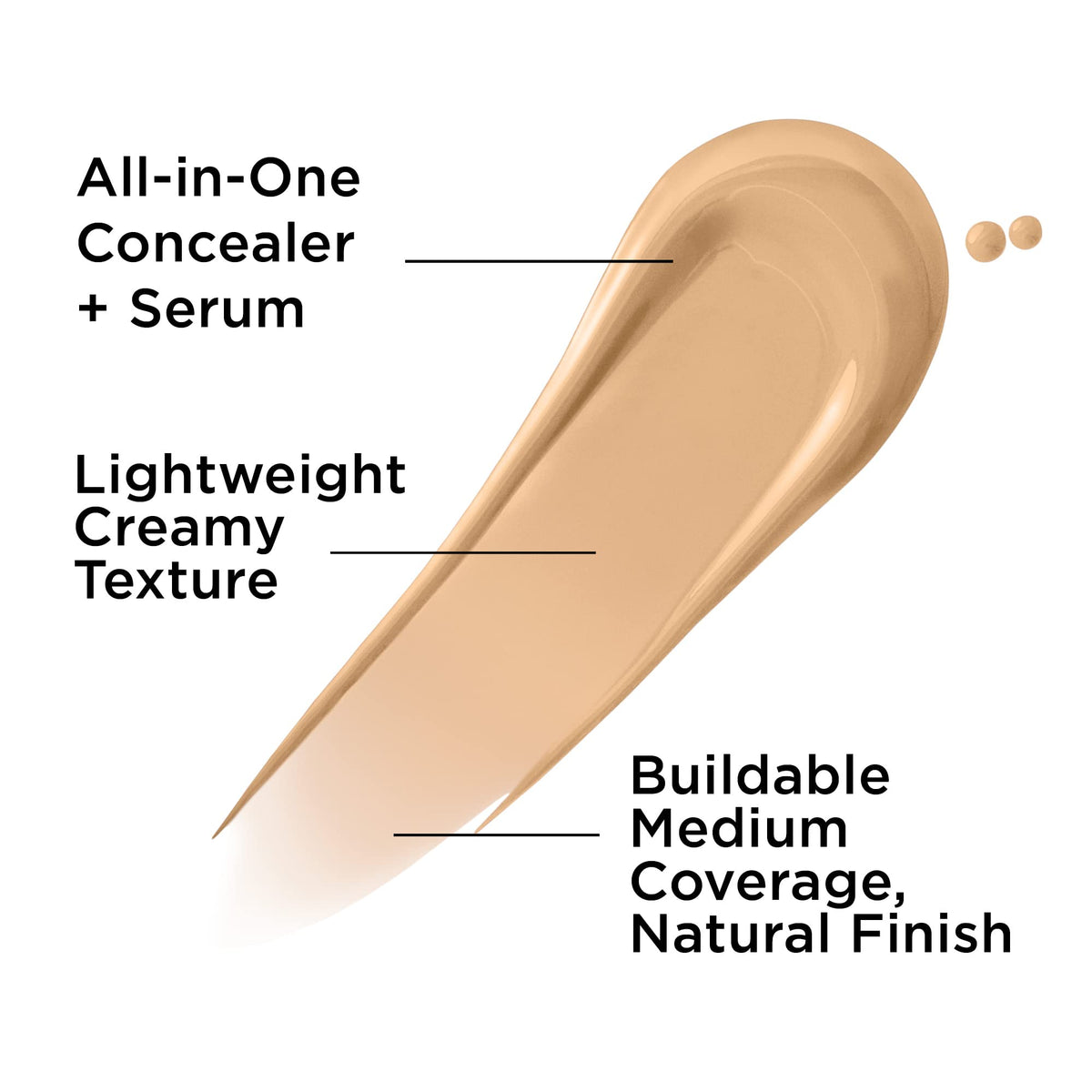 IT Cosmetics Bye Bye Dark Spots Concealer 23 Light Warm swatch on skin