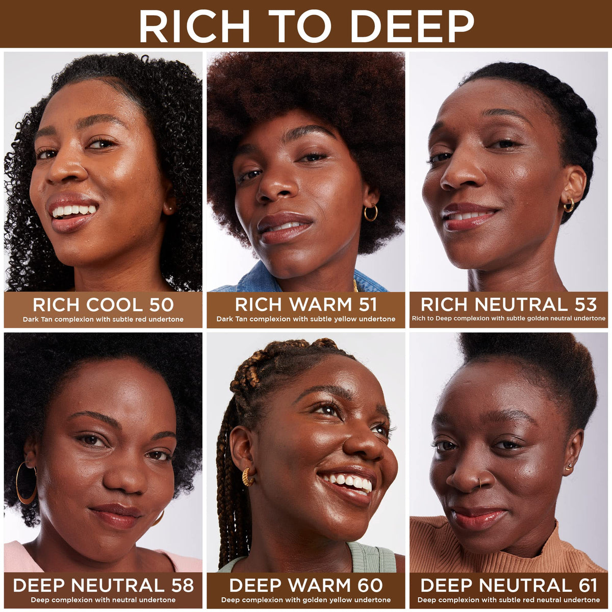 IT Cosmetics Bye Bye Dark Spots Concealer 61 Deep Neutral on skin swatch