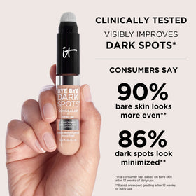 IT Cosmetics Bye Bye Dark Spots Concealer in use on model
