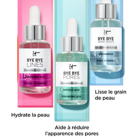 IT Cosmetics Bye Bye Lines Serum lifestyle shot on vanity