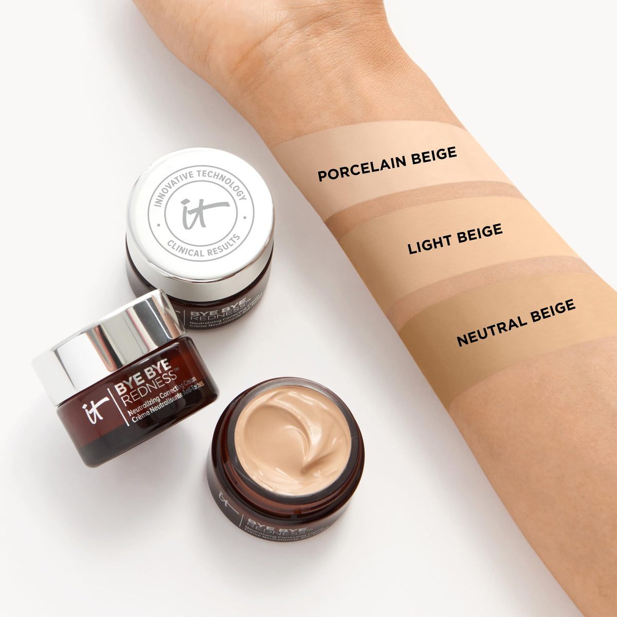 IT Cosmetics Bye Bye Redness Neutralizing Correcting Cream packaging