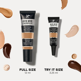 IT Cosmetics Bye Bye Under Eye Concealer 25.0 Medium Natural with other makeup products
