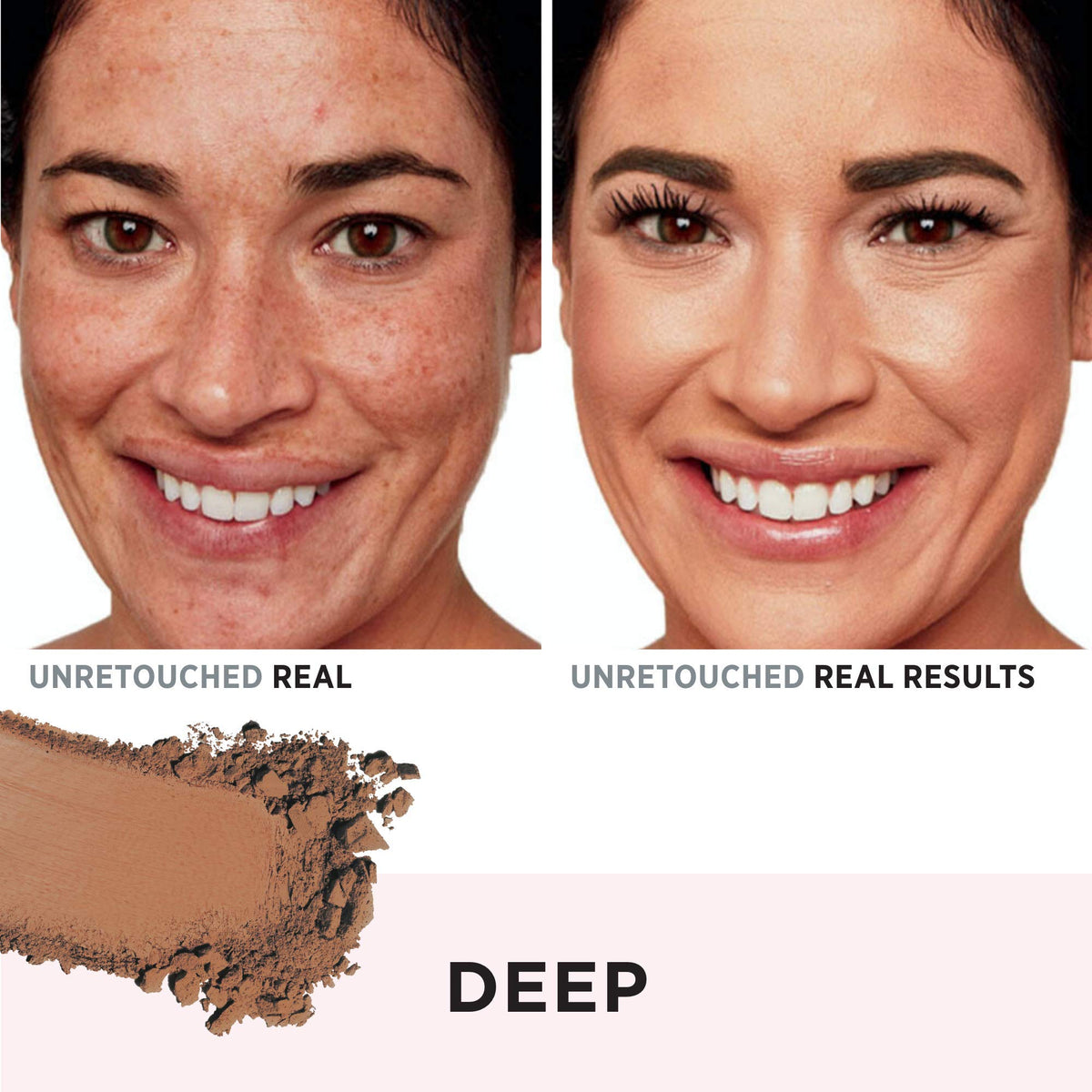 IT Cosmetics CC+ Airbrush Perfecting Powder Foundation Deep (N) texture close-up