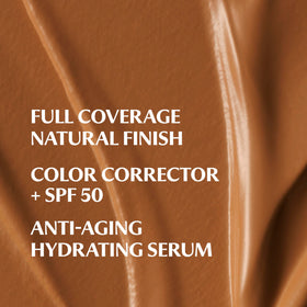 IT Cosmetics CC+ Cream Deep Honey swatch on hand