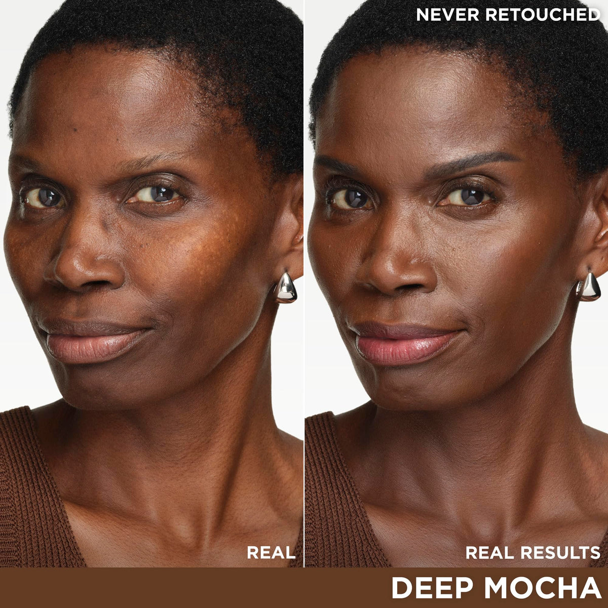 IT Cosmetics CC+ Cream Deep Mocha texture on skin
