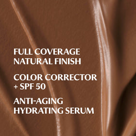 IT Cosmetics CC+ Cream Deep Mocha texture on skin