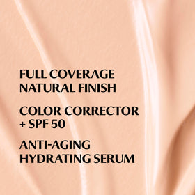 IT Cosmetics CC+ Cream Fair Light texture on skin