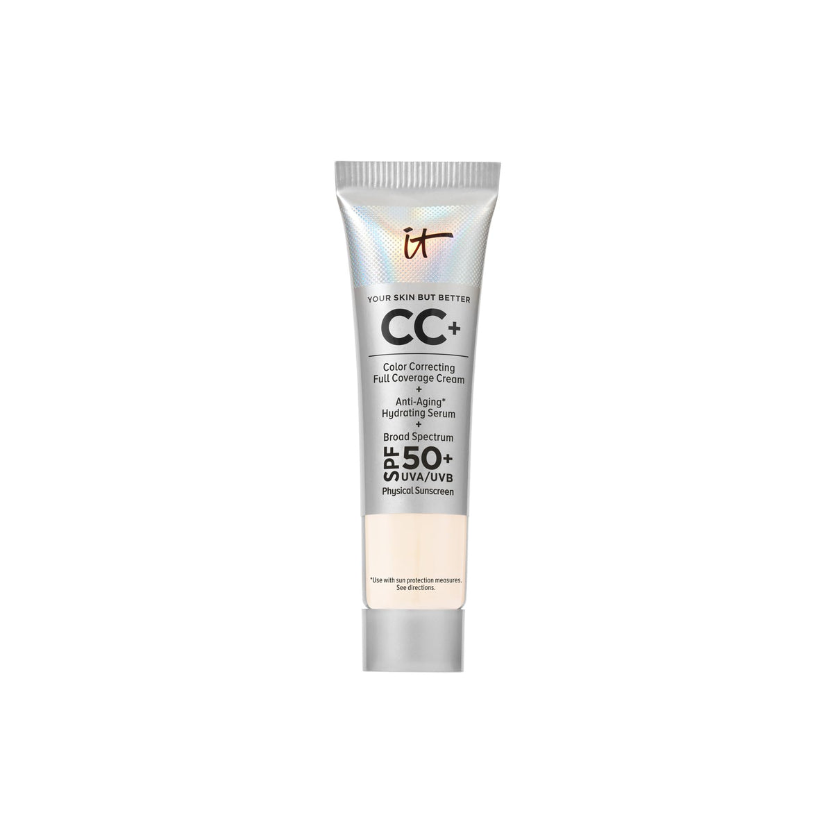 IT Cosmetics CC+ Cream Fair Porcelain front view