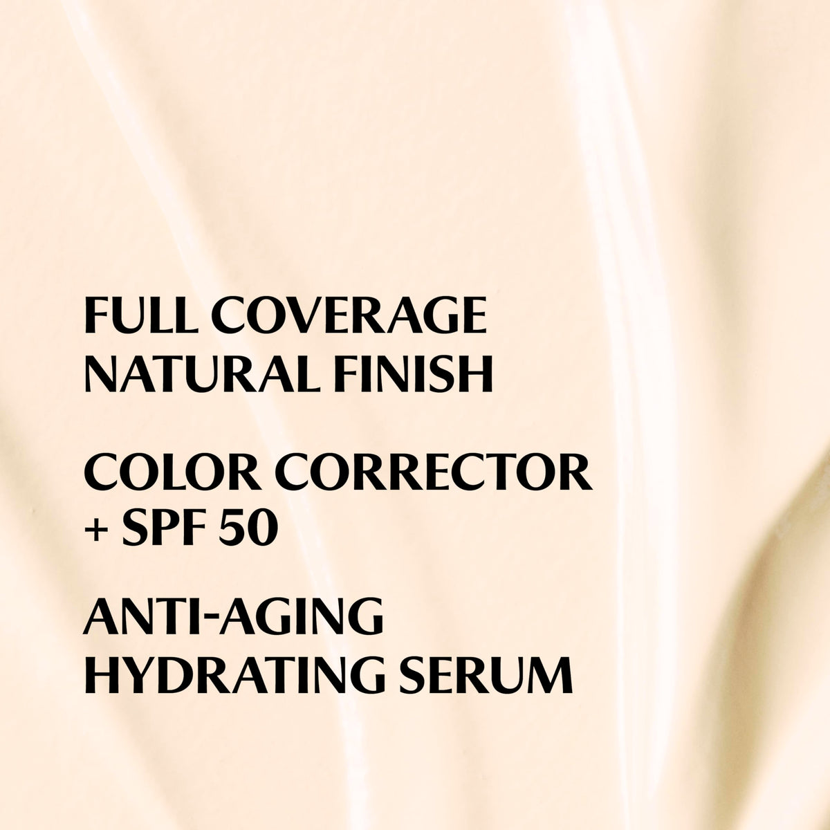 IT Cosmetics CC+ Cream Fair Porcelain texture on skin