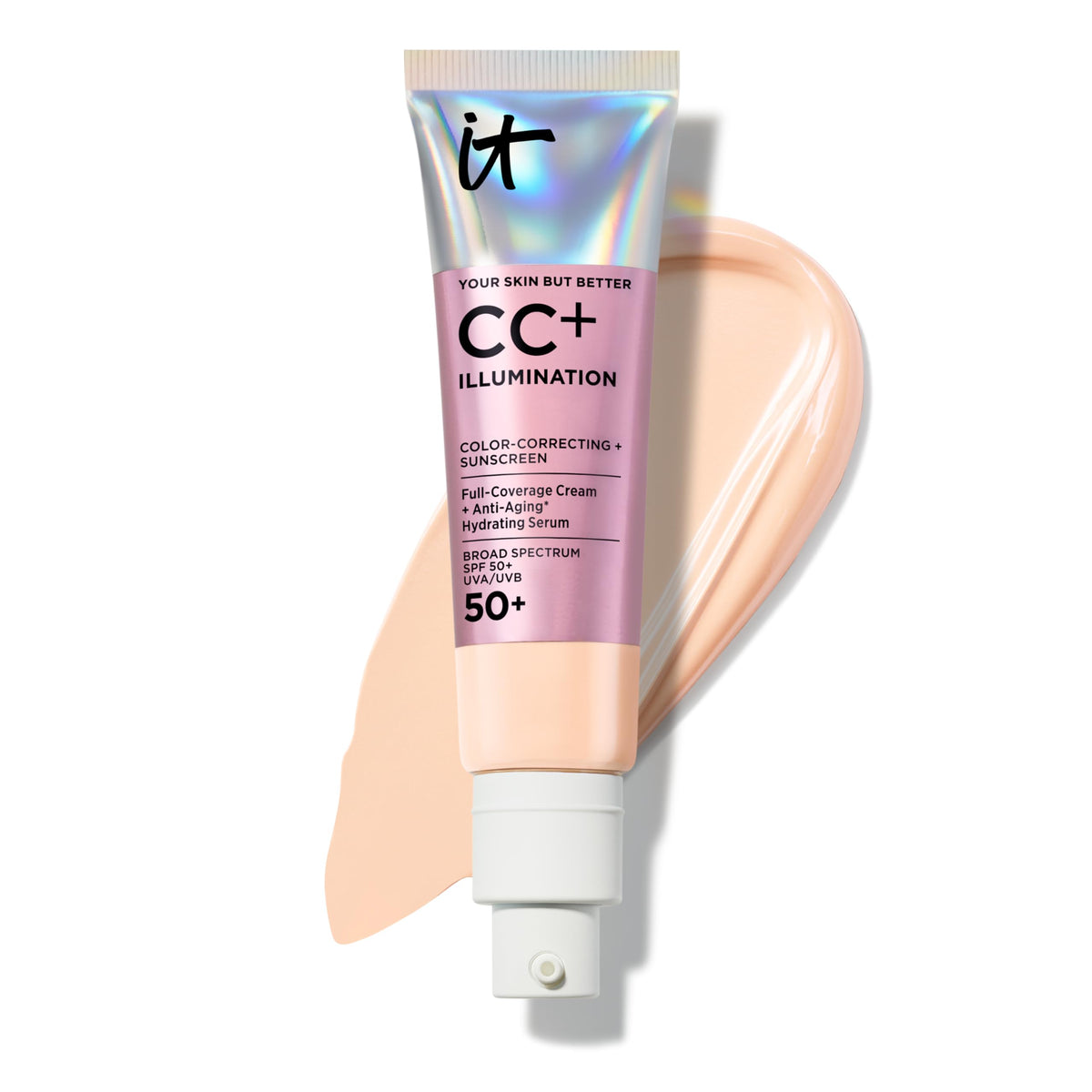 IT Cosmetics CC+ Cream Illumination Fair (W) front view