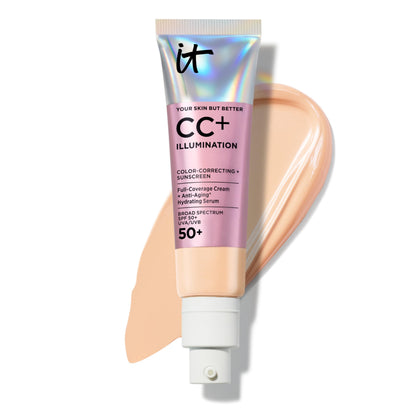 IT Cosmetics CC+ Cream Illumination Light (W) front view