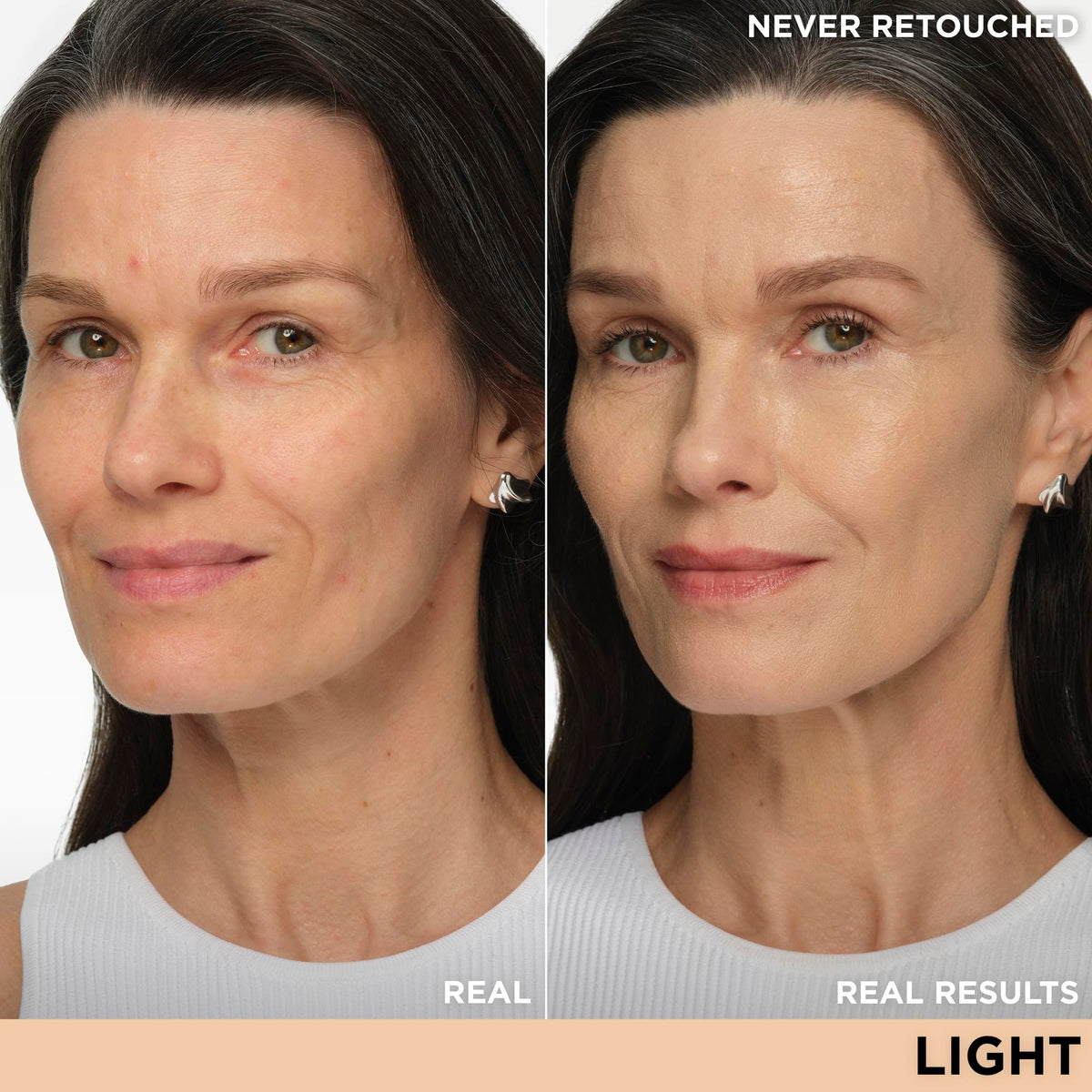 IT Cosmetics CC+ Cream Light showing texture on skin