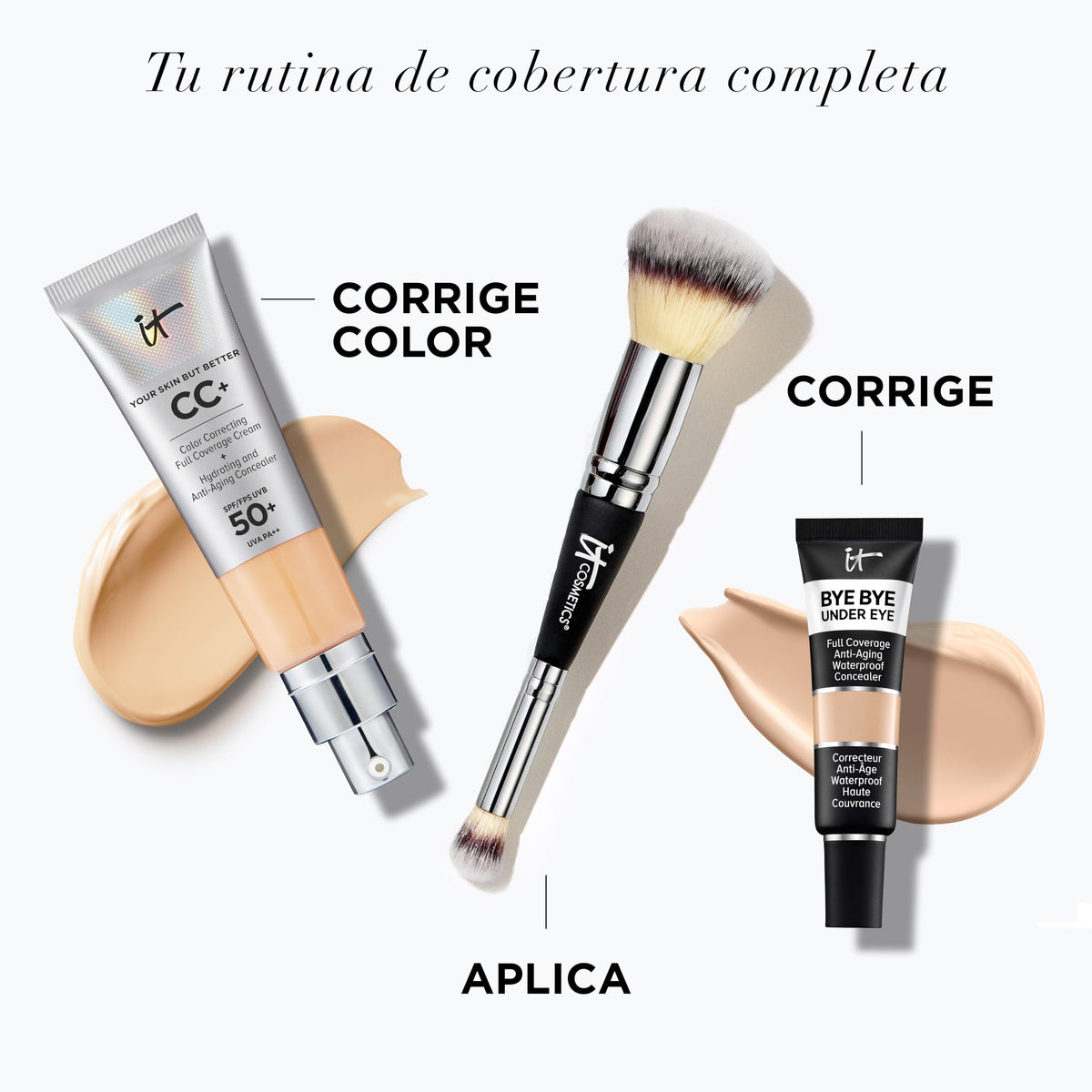 IT Cosmetics CC+ Cream Medium close-up of tube