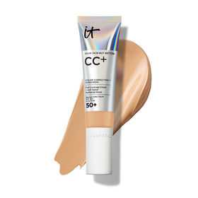 IT Cosmetics CC+ Cream Medium Tan front view with packaging