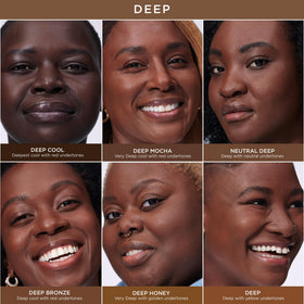 IT Cosmetics CC+ Cream Natural Matte Deep Bronze on model