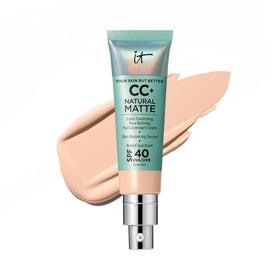 IT Cosmetics CC+ Cream Natural Matte Foundation Light Neutral front view