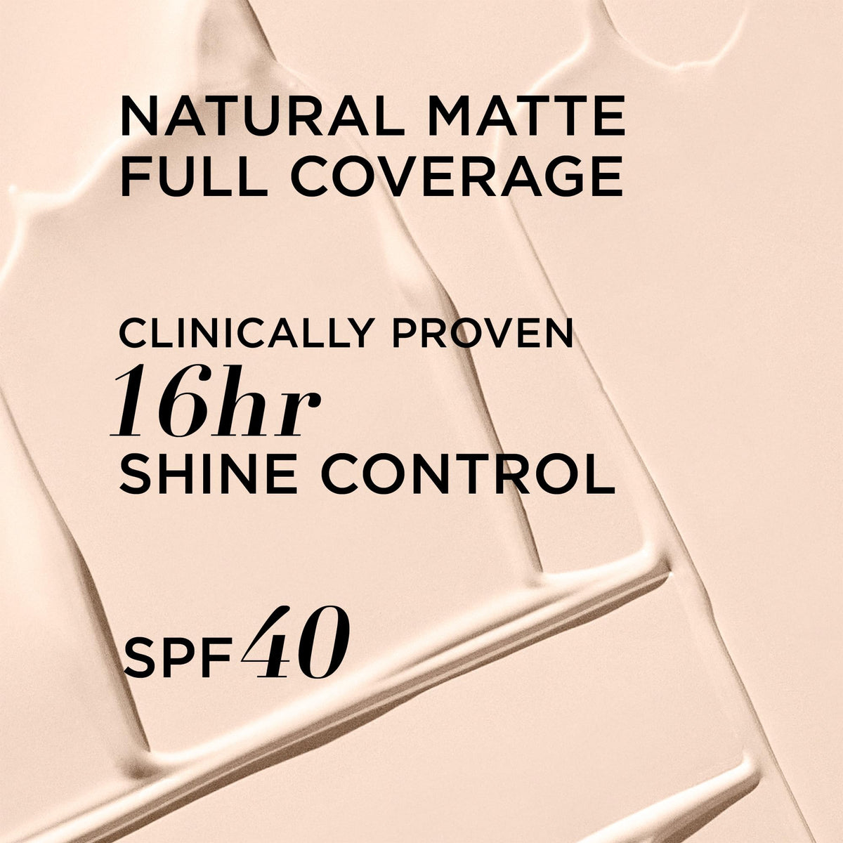 IT Cosmetics CC+ Cream Natural Matte Foundation SPF 40 Fair Porcelain texture on skin