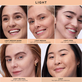 IT Cosmetics CC+ Cream Natural Matte Foundation SPF 40 Light swatch