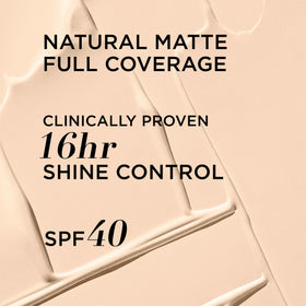IT Cosmetics CC+ Cream Natural Matte Foundation texture on skin
