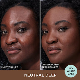 IT Cosmetics CC+ Cream Natural Matte product texture on skin