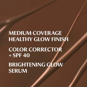 IT Cosmetics CC+ Cream Nude Glow SPF 40 Deep Cool texture on skin