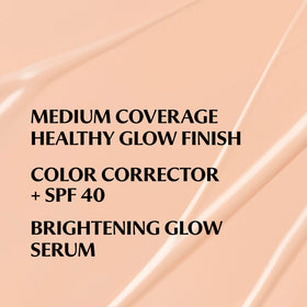 IT Cosmetics CC+ Cream Nude Glow SPF 40 Fair Light texture on skin