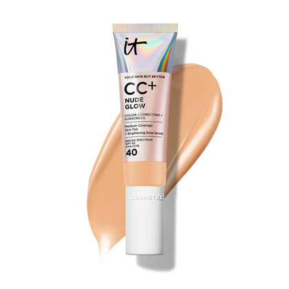 IT Cosmetics CC+ Cream Nude Glow SPF 40 front view