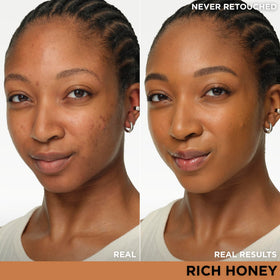 IT Cosmetics CC+ Cream Rich Honey swatch on skin