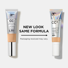 IT Cosmetics CC+ Cream Tan lifestyle shot outdoors