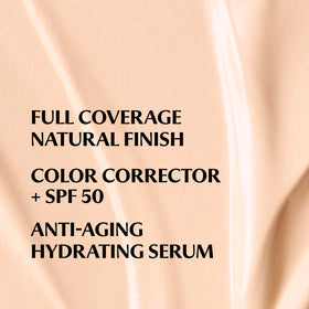 IT Cosmetics CC+ Cream Travel Fair Beige texture on skin