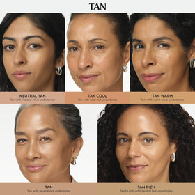IT Cosmetics CC+ Nude Glow Foundation application on model