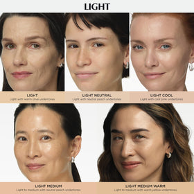 IT Cosmetics CC+ Nude Glow Foundation with makeup brush