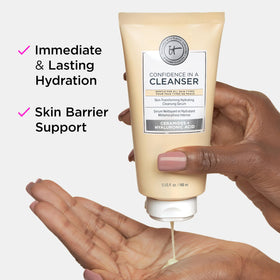 IT Cosmetics Confidence in a Cleanser 5 fl oz lifestyle scene
