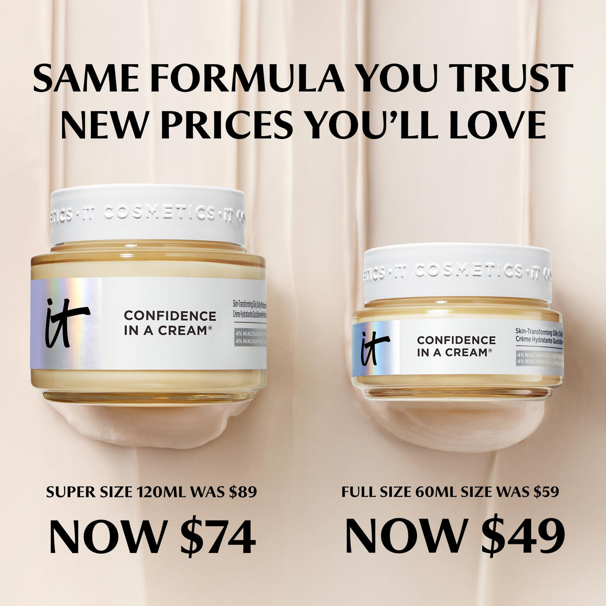 IT Cosmetics Confidence in a Cream Jumbo Anti-Aging Moisturiser ingredients list