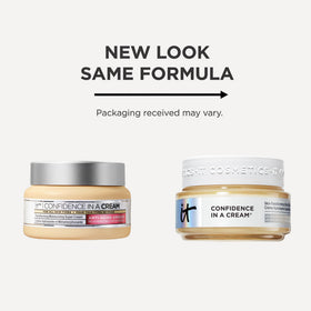 IT Cosmetics Confidence in a Cream Mini Anti-Aging Moisturiser texture close-up