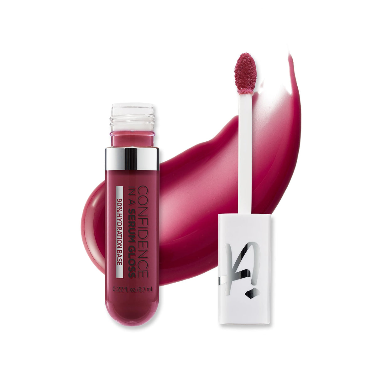 IT Cosmetics Confidence in a Serum Lip Gloss Soft Cool Mauve front view